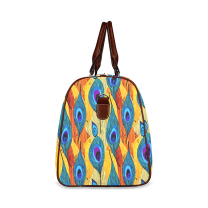Peacock Waterproof Travel Bag/Large (Model 1639) Waterproof Travel Bag/Large (Model 1639)