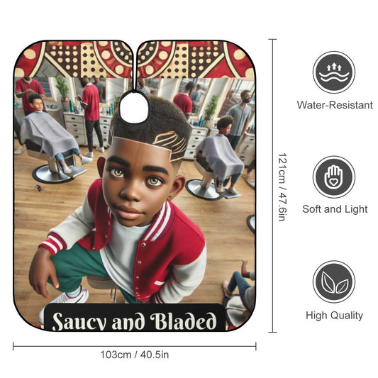 Saucy and Faded Children's Barber Apron