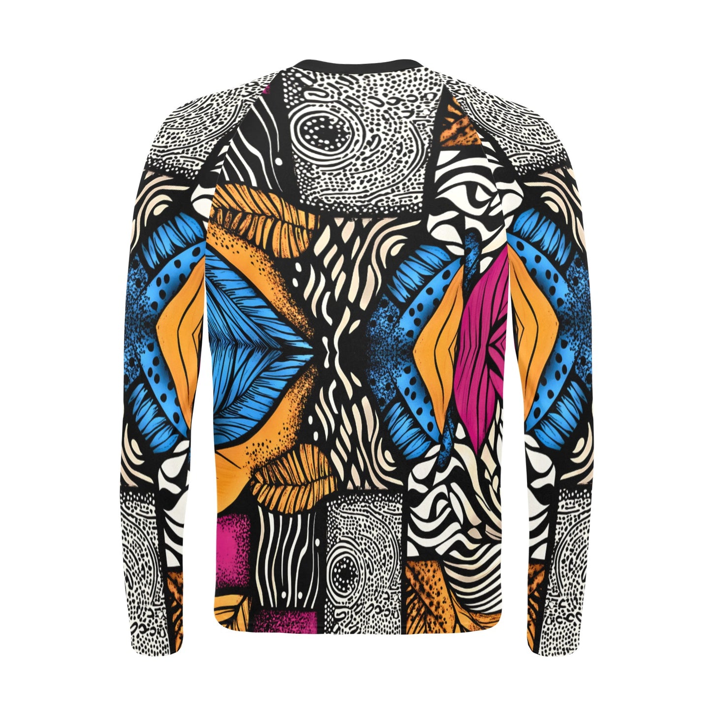 Men's Long Sleeve Swim Shirt (S39)