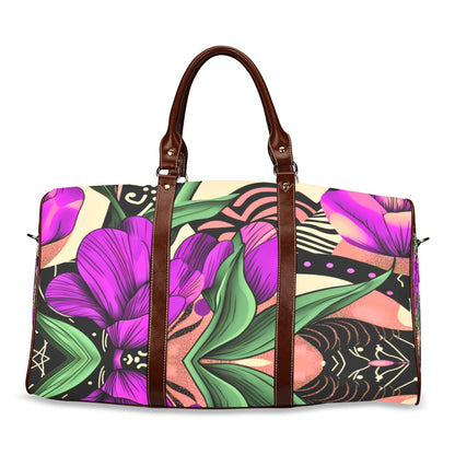 Violet Tulip Waterproof Travel Bag/Small (Model 1639) Waterproof Travel Bag/Small (Model 1639)