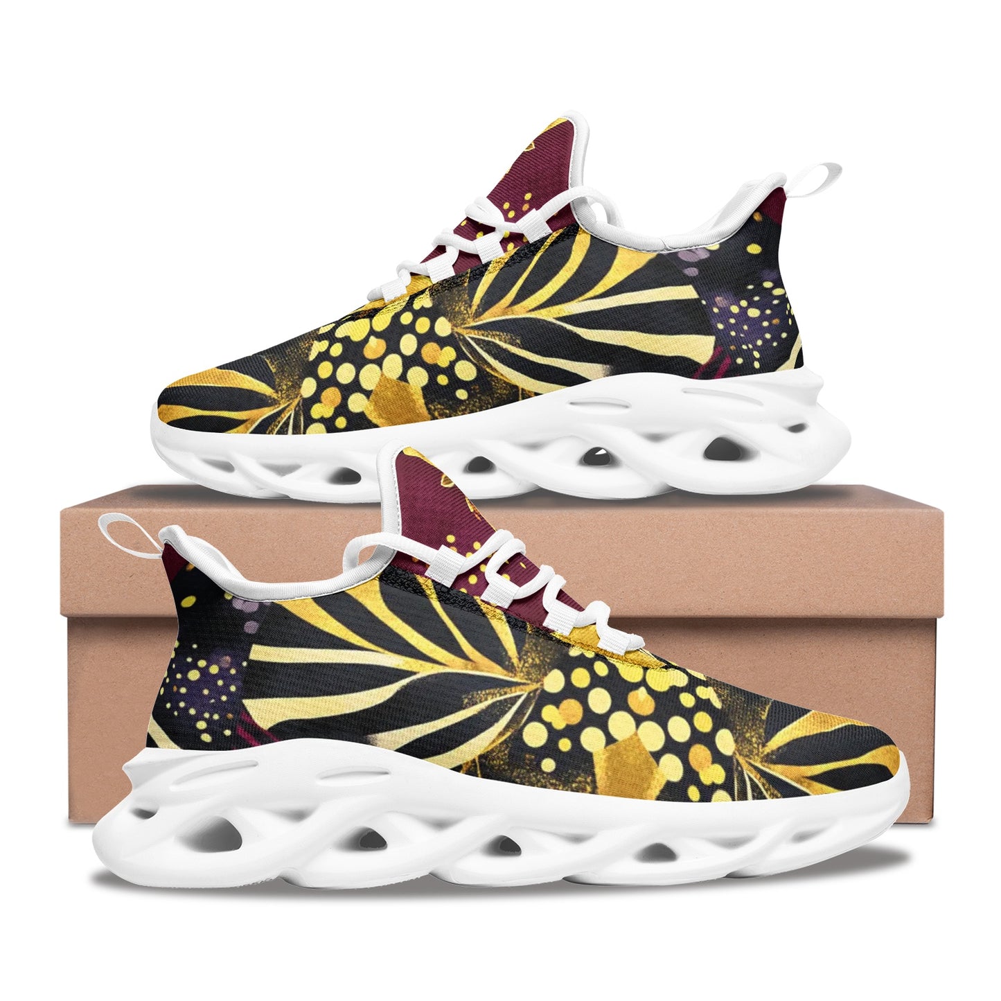 Unisex Bounce Mesh Knit Sneakers