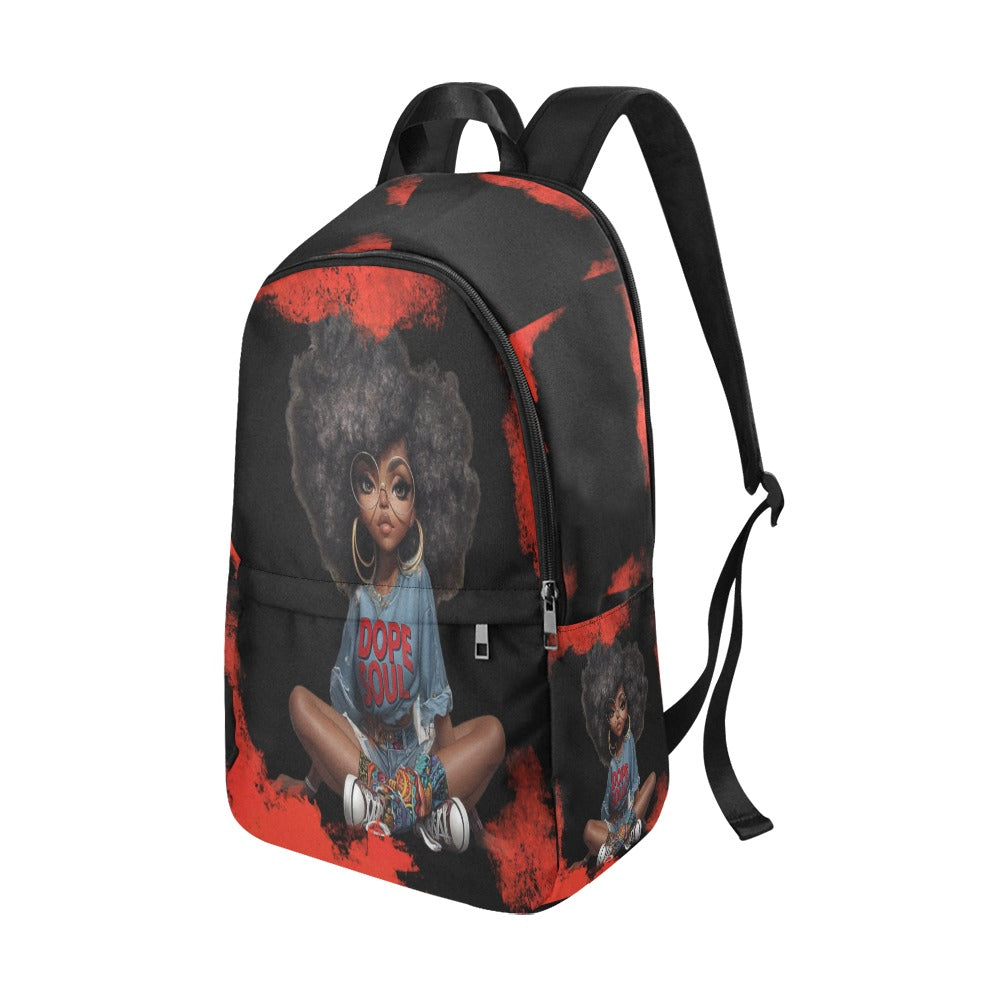Fabric Backpack for Adult (Model 1659)Dope Soul Fabric Backpack for Adult (Model 1659)