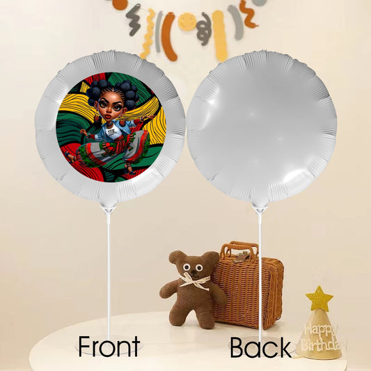 Know Your Roots Foil Balloon (18inch)(5 Pack) Foil Balloon (18inch)(5 Pack)