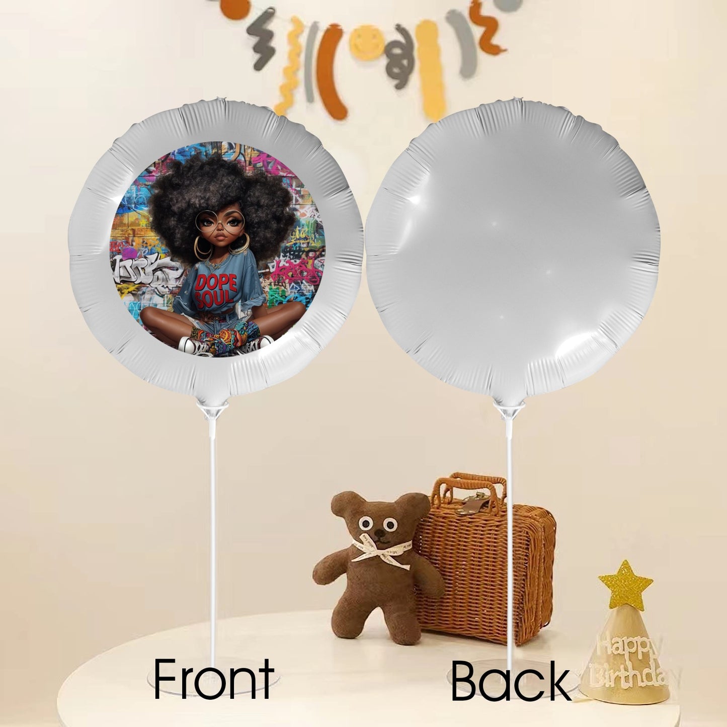 Dope Soul Foil Balloon (18inch)(5 Pack) Foil Balloon (18inch)(5 Pack)