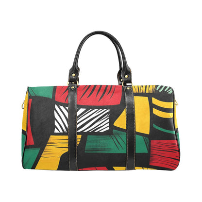 Geometric Pattern Waterproof Travel Bag New Waterproof Travel Bag/Large (Model 1639)