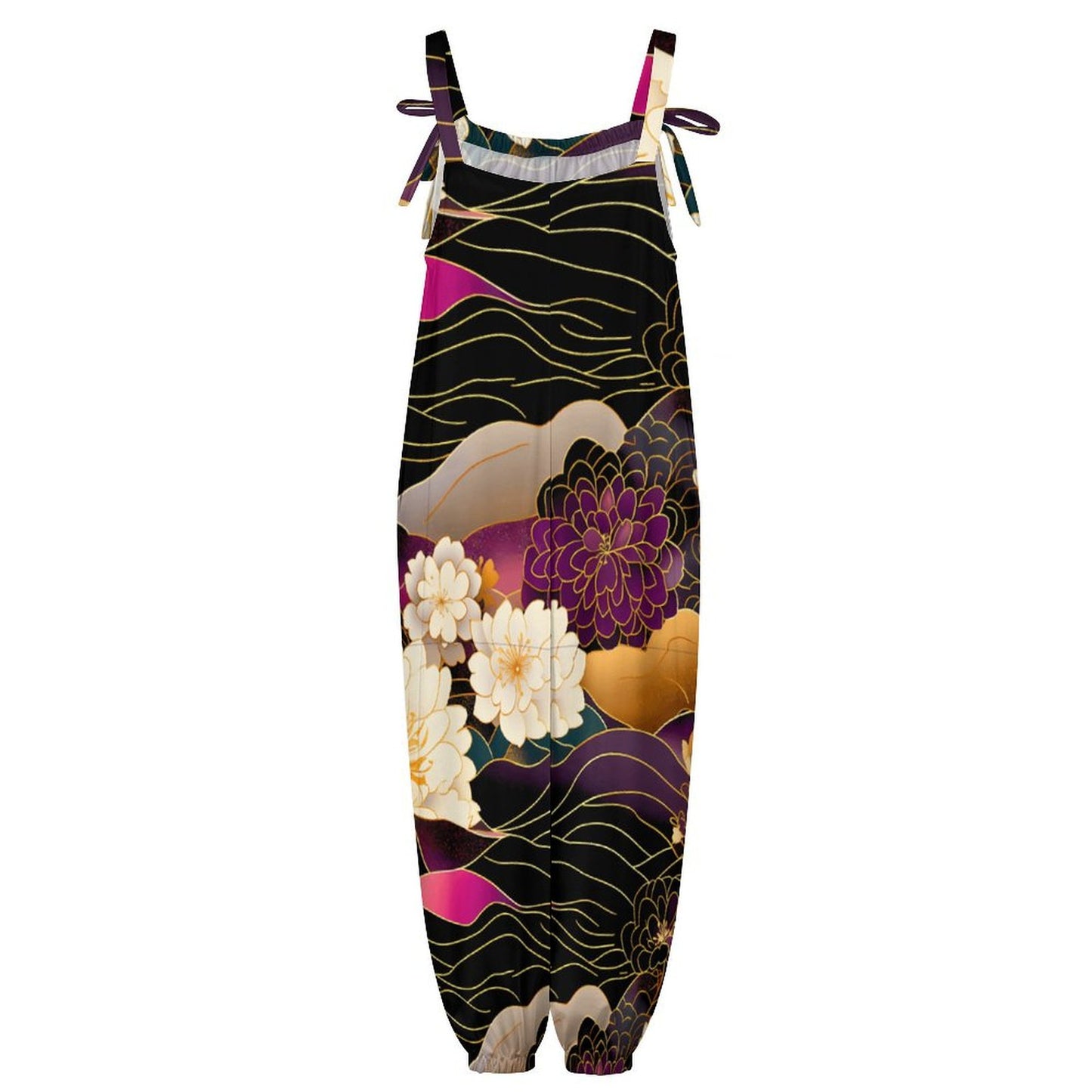Jumpsuit with suspender Baggy Suspender Jumpsuit