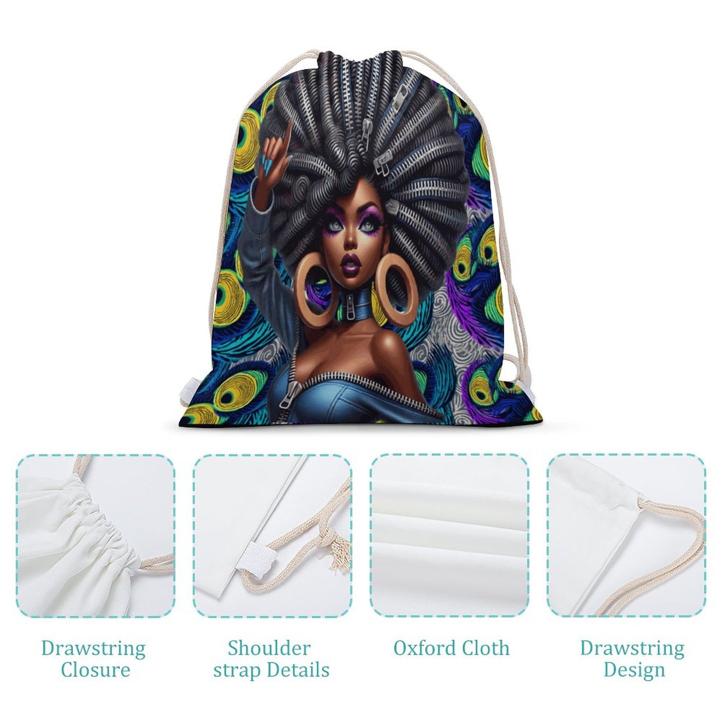 Canvas Drawstring Bag