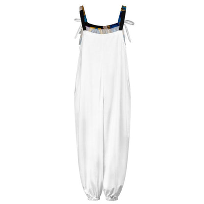 Spaghetti Strap Jumpsuit RP (All-Over Printing)