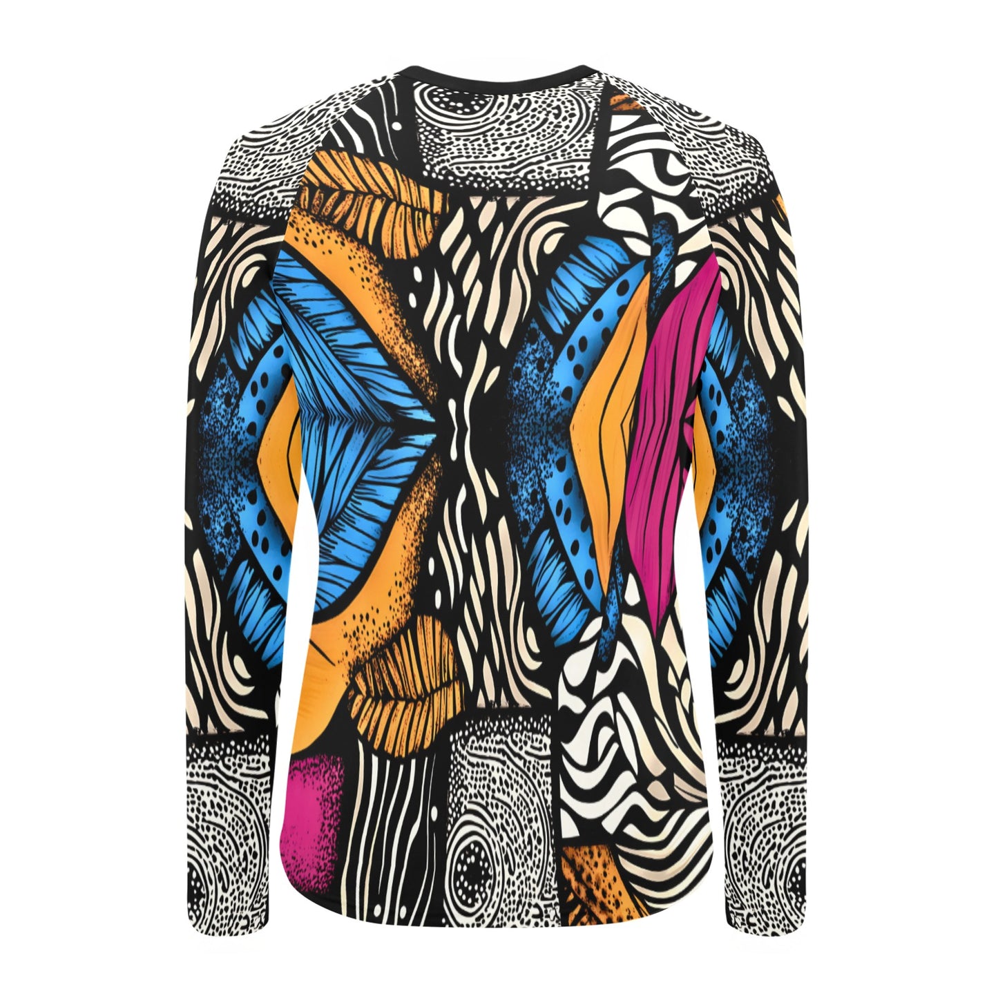 Women's Long Sleeve Swim Shirt (S39)