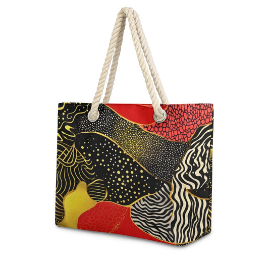 Hemp rope tote bag