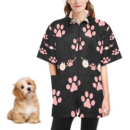 Paws Grooming Jacket Grooming Jacket (Model H53)