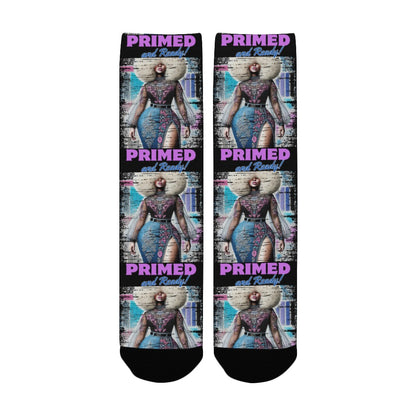 Primed and Ready Socks Custom Socks for Women