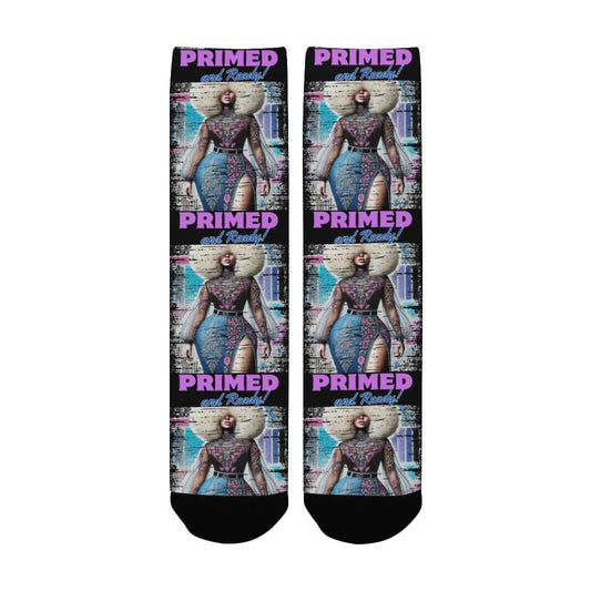Primed and Ready Socks Custom Socks for Women