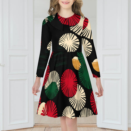Children's long sleeved dress Children's Long Sleeve Dress