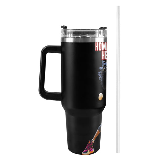 Home Run Hero 291 40oz Tumbler with Black Handle