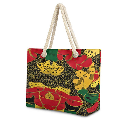 Hemp rope tote bag
