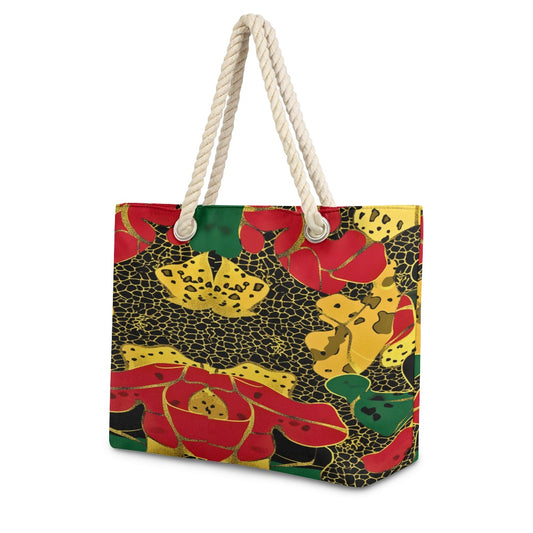 Hemp rope tote bag