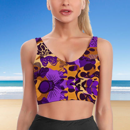 Sports Yoga Bra YJ032 (All-Over Printing)