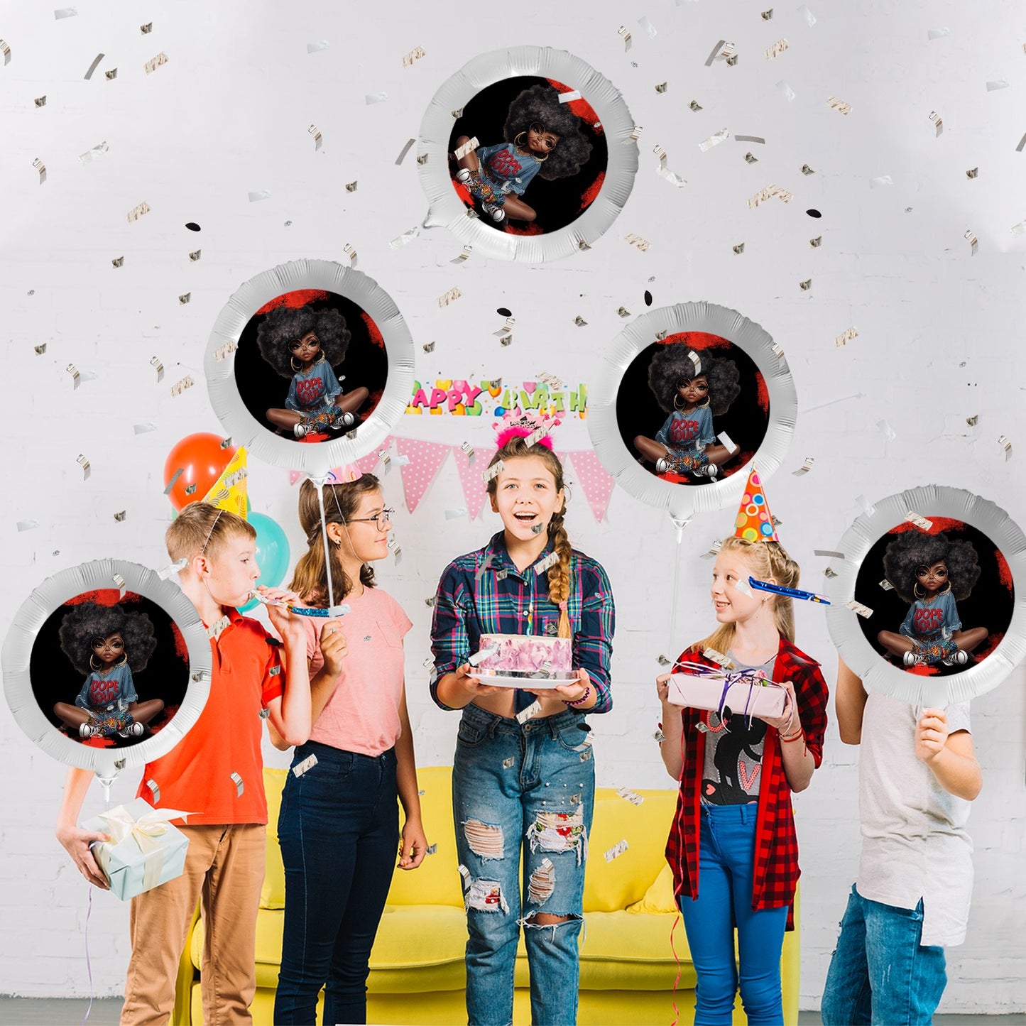 Dope Soul Foil Balloon (18inch)(5 Pack) Foil Balloon (18inch)(5 Pack)