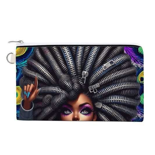 All-Over Printing Canvas Wallets