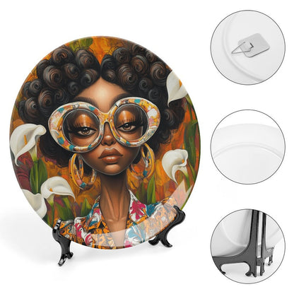 Bone China Decorative Plate