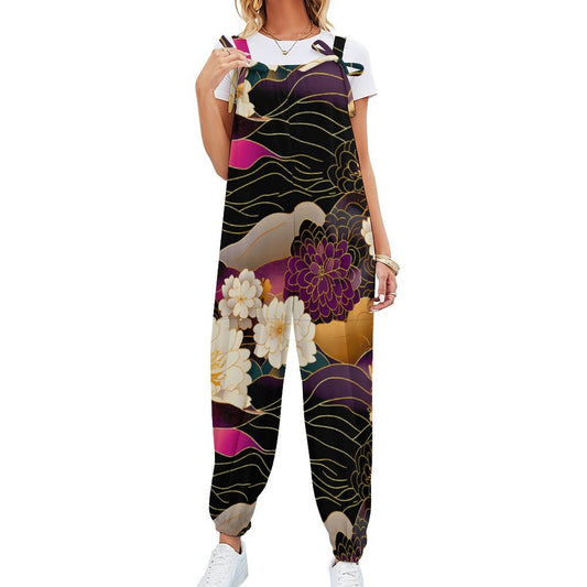 Jumpsuit with suspender Baggy Suspender Jumpsuit