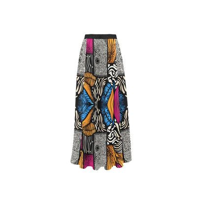 Women's High Slit Long Beach Dress (S40)