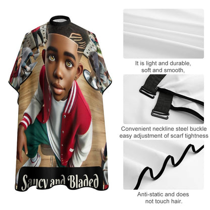 Saucy and Faded Children's Barber Apron