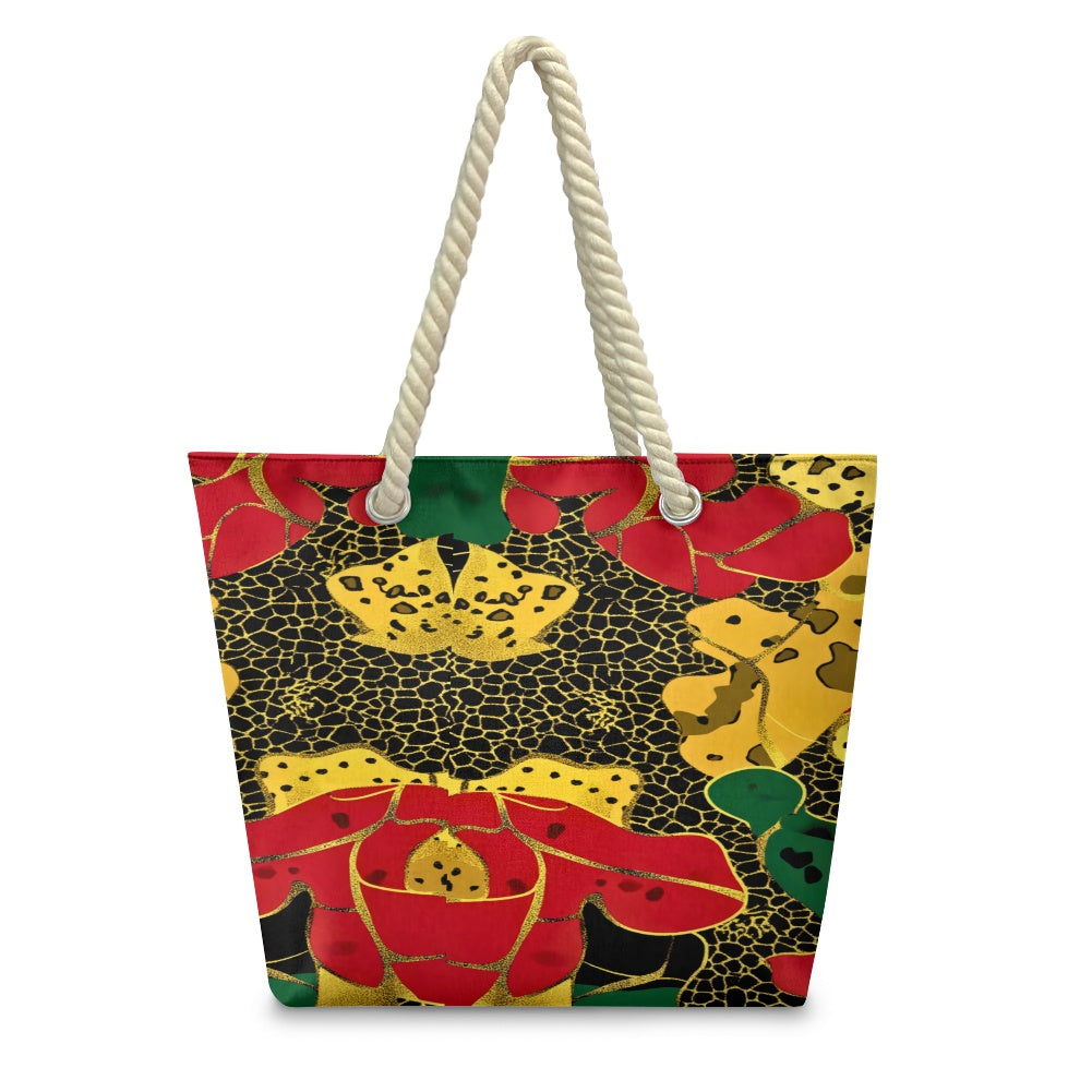 Hemp rope tote bag