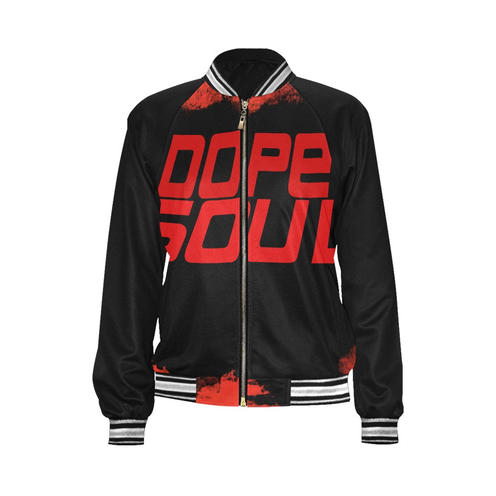 Dope Soul All Over Print Bomber Jacket for Women (Model H21) All Over Print Bomber Jacket for Women (Model H21)