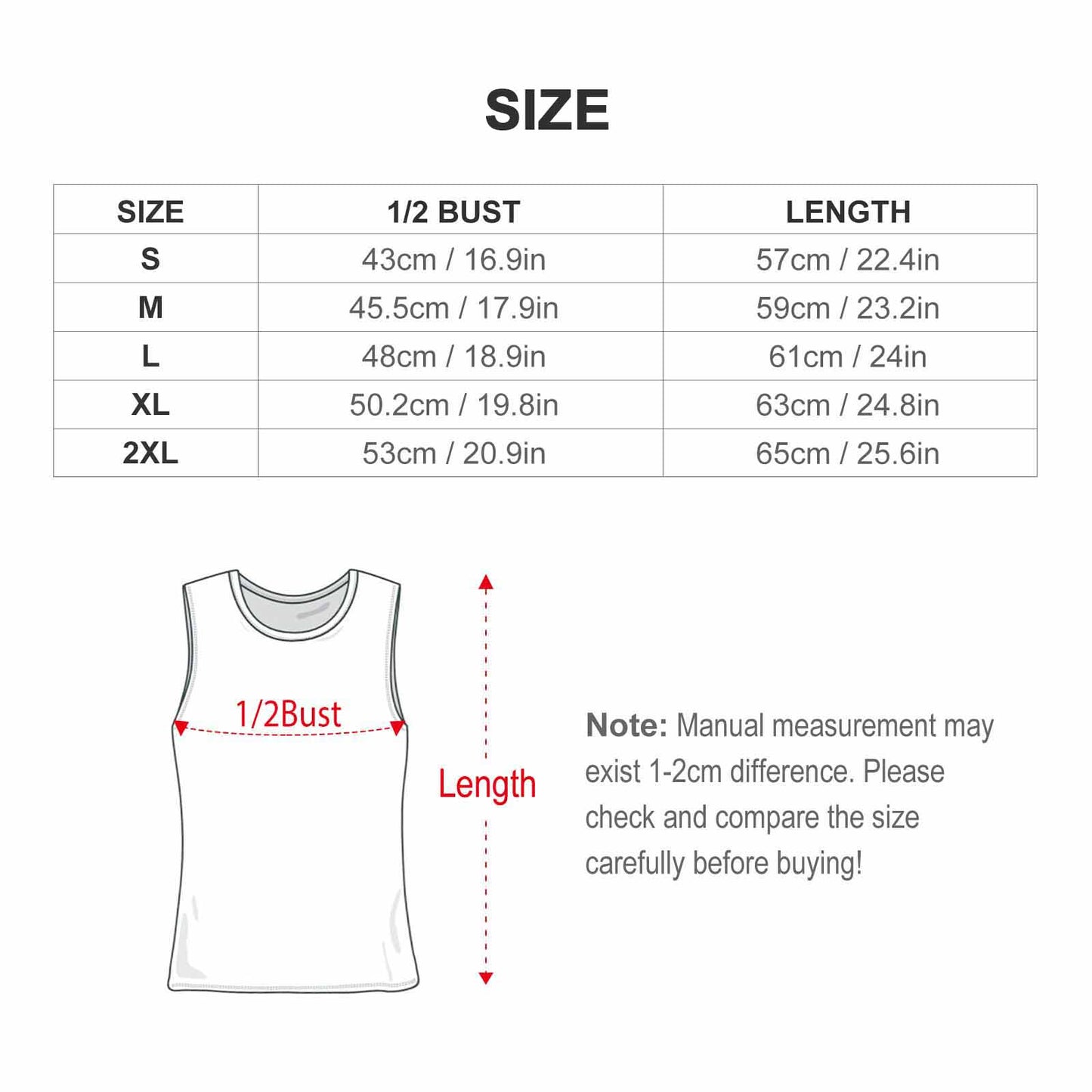 180gsm Women's Tank Top DS010 (All-Over Printing)