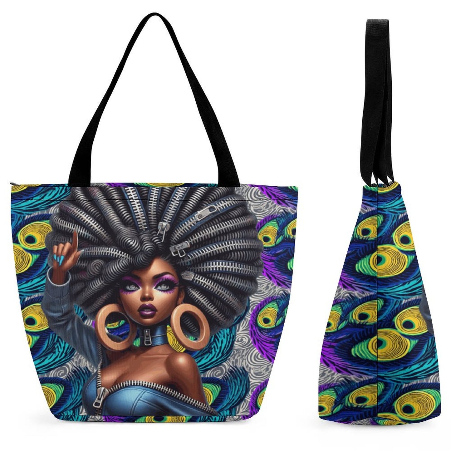 Shopping Bag for Ladies A001 (All-Over Printing)