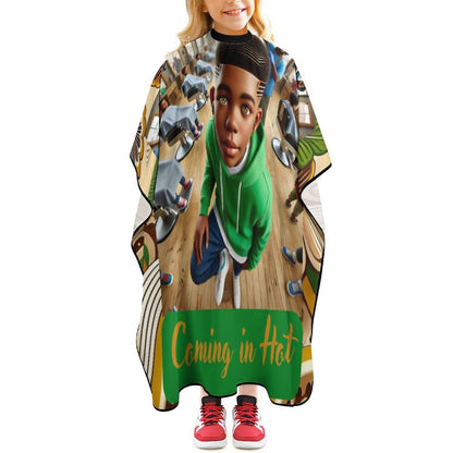 Coming In Hot Children's Barber Apron