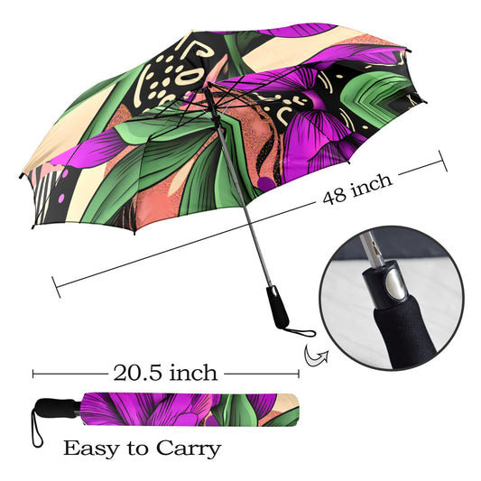 Violet Tulip Semi-Automatic Foldable Umbrella (Model U12) Semi-Automatic Foldable Umbrella (Model U12)