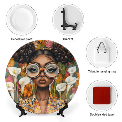 Bone China Decorative Plate