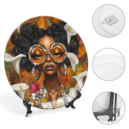 Bone China Decorative Plate