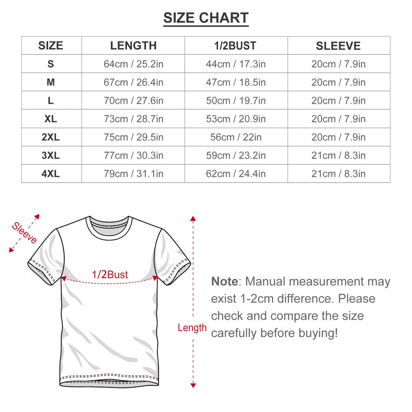 140gsm Women Short Sleeve Shirt (All-Over Printing)
