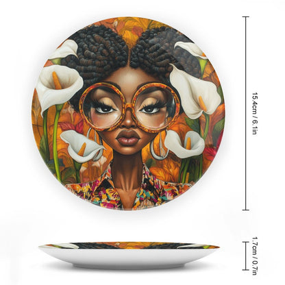 Bone China Decorative Plate