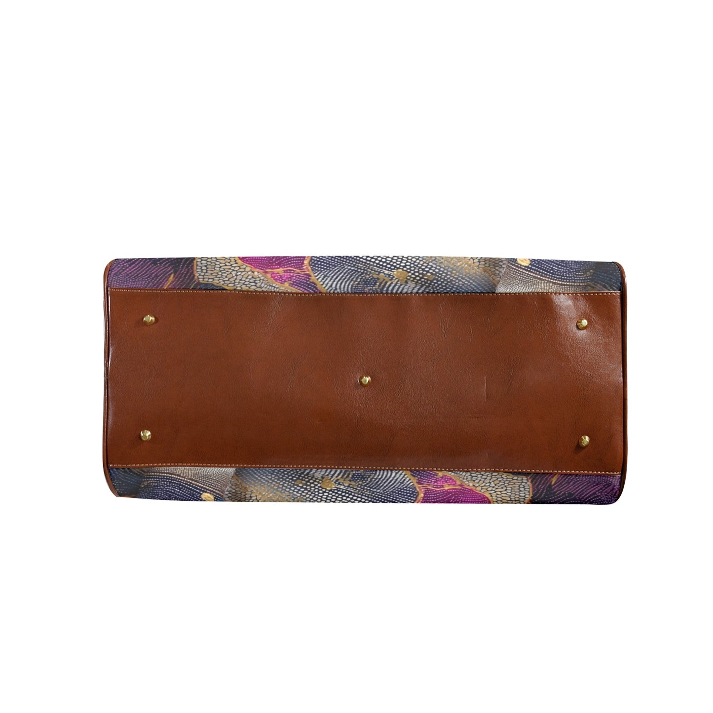 Shaded Beauty Travel Bag Large Capacity Travel Bag-Large (Brown Short Patch) (1737)