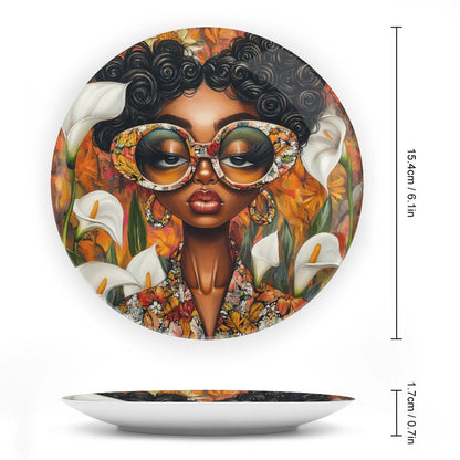 Bone China Decorative Plate