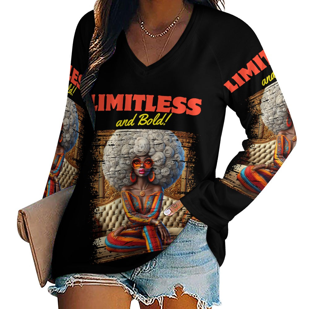 Women's Long sleeve loose tee