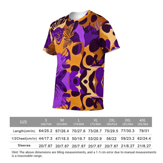 140gsm Women Short Sleeve Shirt (All-Over Printing)
