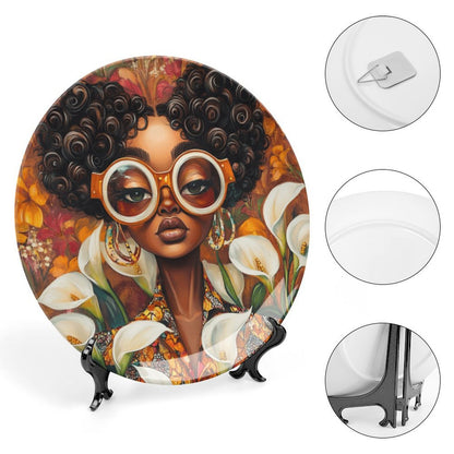 Bone China Decorative Plate