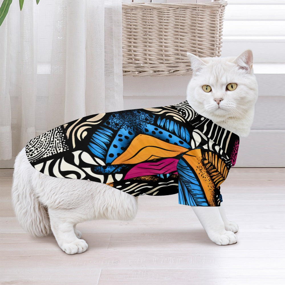 Geometric Pattern Pet shirt
