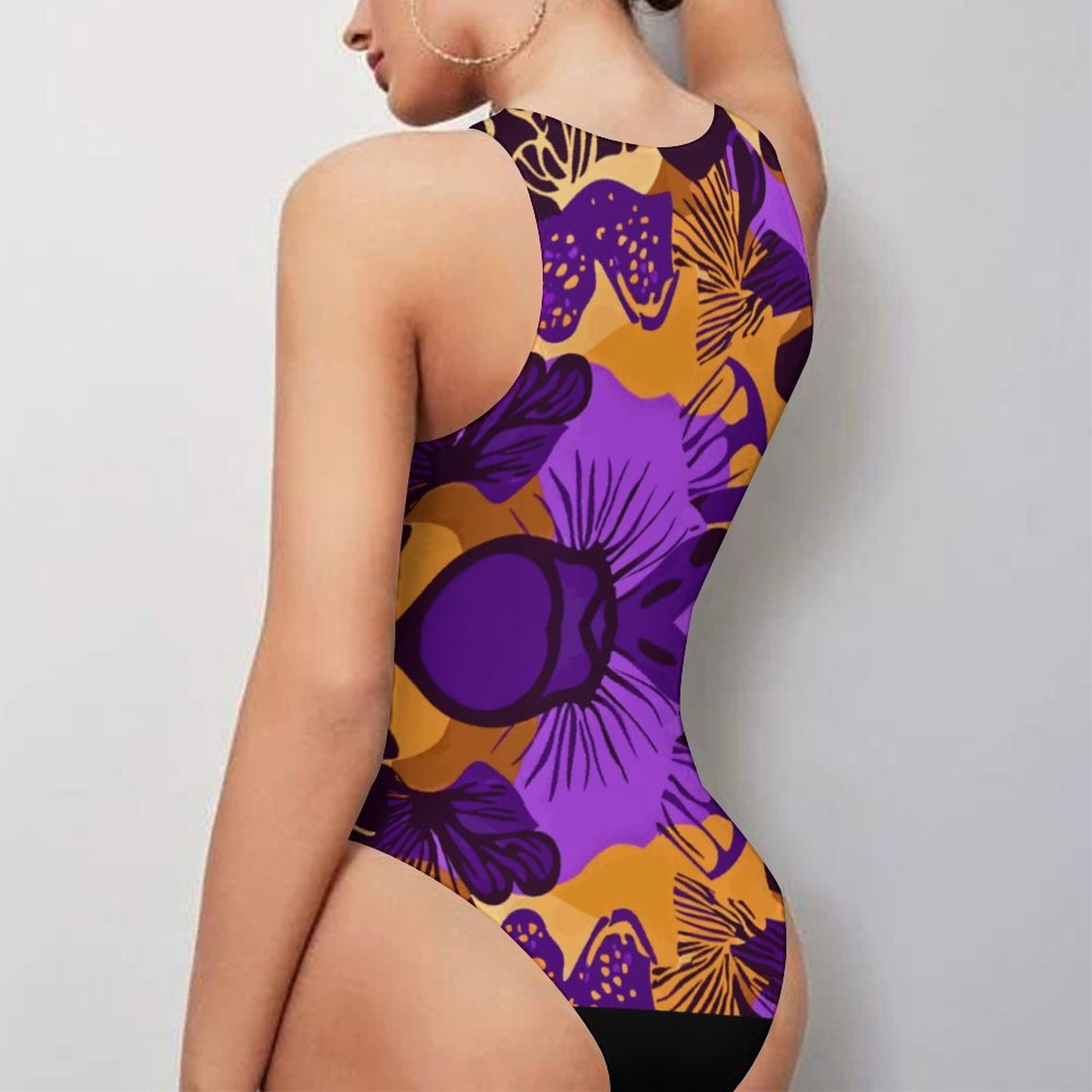 Tank Top Bodysuit NZ057 (All-Over Printing)