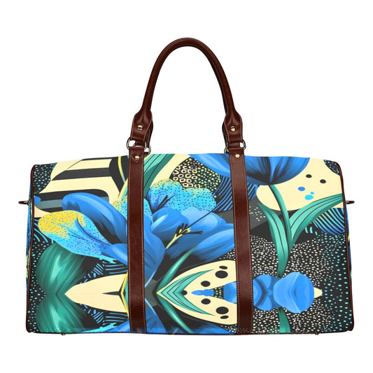 Violet Tulip Waterproof Travel Bag/Small (Model 1639) Waterproof Travel Bag/Small (Model 1639)