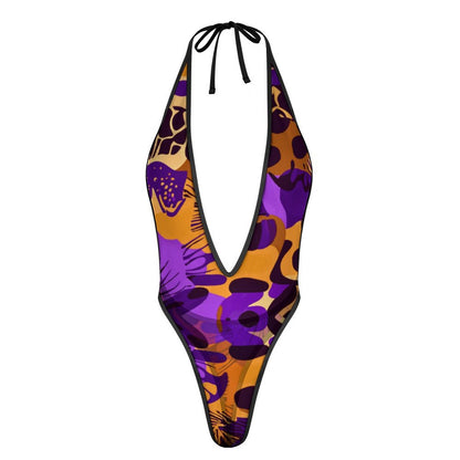 Sexy One Piece Women Lingerie Bodysuit Deep V Teddy DSQQ004