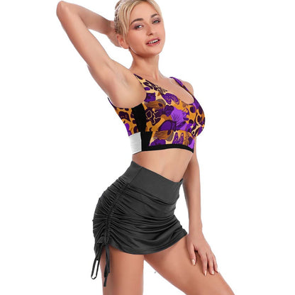 Sports Yoga Bra YJ032 (All-Over Printing)