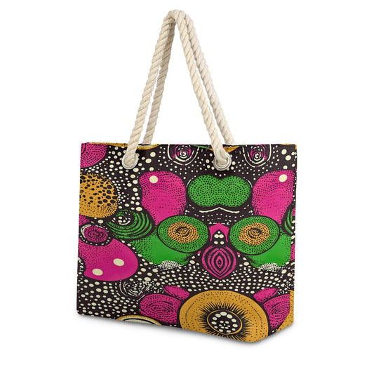 Hemp rope tote bag