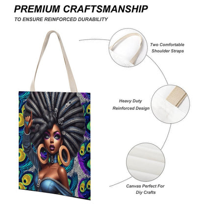 Tote Canvas Bag (Dual-sided Printing)